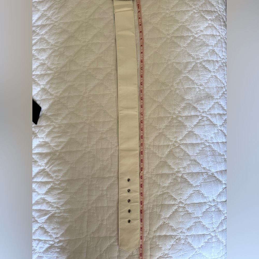 LICHI Belted Cream Mini Dress in Small - Picture 13 of 16